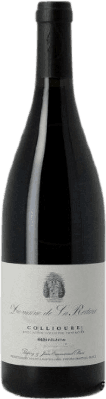 36,95 € Spedizione Gratuita | Vino Rosso Domaine de La Rectorie Col de Perdigué Crianza — Invecchiato in Botte A.O.C. Collioure Francia Syrah 75 cl