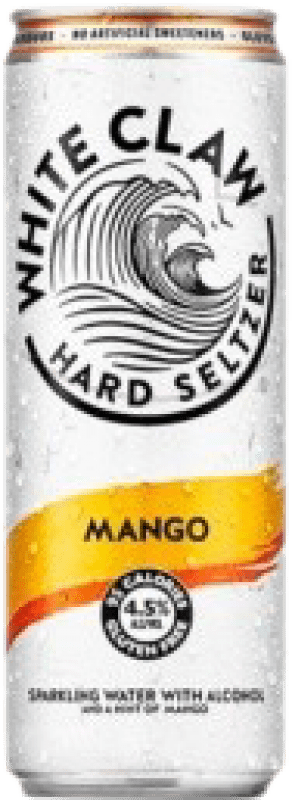 1,95 € Envio grátis | Mixer White Claw Estados Unidos Lata 33 cl Mango — Manga