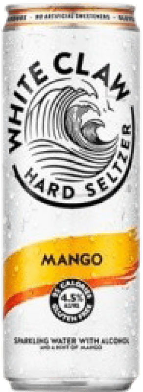 3,95 € Envio grátis | Refrescos e Mixers White Claw Mango Estados Unidos Lata 33 cl