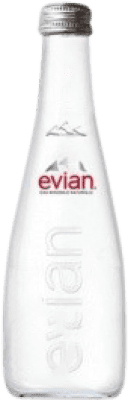 2,95 € Envío gratis | Agua Evian Natural Francia Botellín Tercio 33 cl