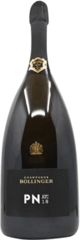 358,95 € Kostenloser Versand | Weißer Sekt Bollinger PN AYC Brut — Herb Große Reserve — Lange Reifung A.O.C. Champagne Frankreich Magnumflasche 1,5 L