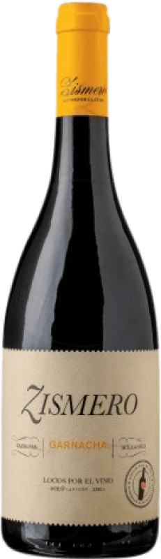 12,95 € Envío gratis | Vino tinto Locos por el Vino Zismero Crianza D.O. Campo de Borja Aragón España Garnacha Botella 75 cl