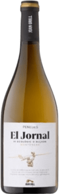 25,95 € Spedizione Gratuita | Vino bianco Joan Grill El Jornal Montònega Giovane D.O. Penedès Catalogna Spagna Bottiglia 75 cl