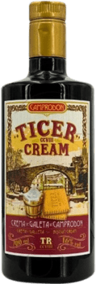 19,95 € Free Shipping | Liqueur Cream Camprodon Ticer Galeta Spain Bottle 70 cl