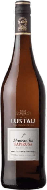 28,95 € Spedizione Gratuita | Vino fortificato Lustau Papirusa D.O. Manzanilla-Sanlúcar de Barrameda Andalucía y Extremadura Spagna Bottiglia Magnum 1,5 L