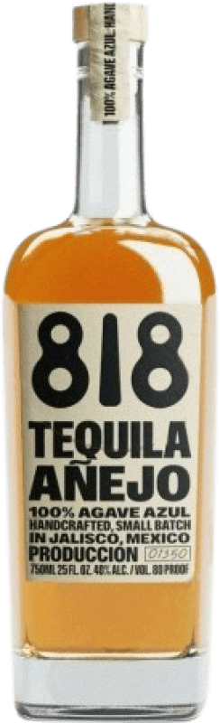 95,95 € Envio grátis | Tequila 818 Añejo México Garrafa 70 cl