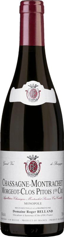 78,95 € Kostenloser Versand | Rotwein Domaine Roger Belland Clos Pitois 1er Premier Cru Erste Lage A.O.C. Chassagne-Montrachet Burgund Frankreich Flasche 75 cl