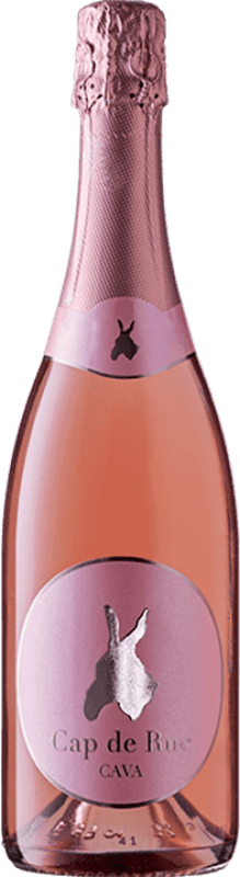 12,95 € Бесплатная доставка | Розовое игристое Celler Ronadelles Cap de Ruc Rosat D.O. Cava Каталония Испания бутылка 75 cl