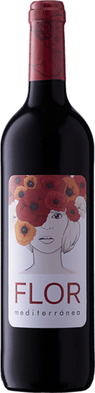 7,95 € Kostenloser Versand | Rotwein Celler Ronadelles Flor Mediterránea Tinto D.O. Montsant Katalonien Spanien Flasche 75 cl