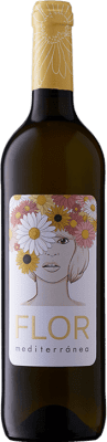 7,95 € 免费送货 | 白酒 Celler Ronadelles Flor Mediterránea Blanco D.O. Terra Alta 加泰罗尼亚 西班牙 瓶子 75 cl