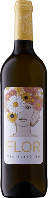 7,95 € Бесплатная доставка | Белое вино Celler Ronadelles Flor Mediterránea Blanco D.O. Terra Alta Каталония Испания бутылка 75 cl
