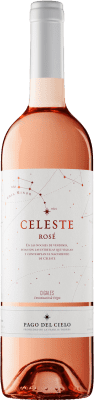 8,95 € Envoi gratuit | Vin rose Pago del Cielo Celeste Rosé D.O. Cigales Espagne Bouteille 75 cl