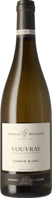 10,95 € Spedizione Gratuita | Vino bianco Bougrier Collection A.O.C. Vouvray Loire Francia Chenin Bianco Bottiglia 75 cl