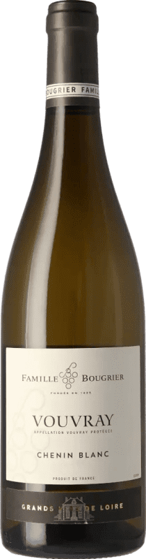 7,95 € 免费送货 | 白葡萄酒 Bougrier Collection — 系列 A.O.C. Vouvray 卢瓦尔河 法国 Chenin — 白诗南 75 cl