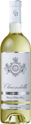 17,95 € Envio grátis | Vinho Branco Clarence Dillon A.O.C. Bordeaux França 75 cl
