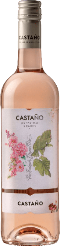 6,95 € 免费送货 | 玫瑰酒 Castaño Rosado Ecológico D.O. Yecla 西班牙 瓶子 75 cl