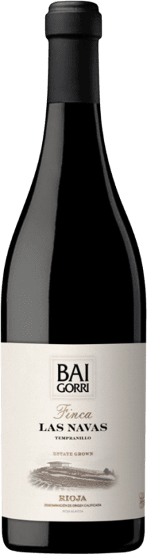 32,95 € Envío gratis | Vino Tinto Baigorri Finca Las Navas D.O.Ca. Rioja La Rioja España Tempranillo 75 cl