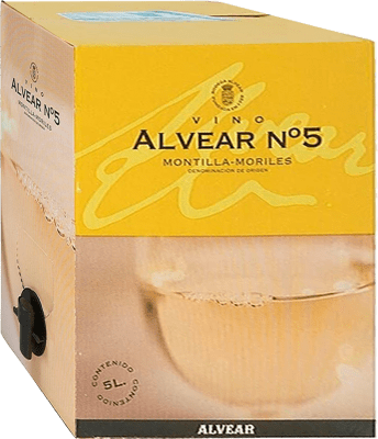 33,95 € Envio grátis | Vinho Generoso Fortificado Alvear Nº 5   D.O. Montilla-Moriles Espanha Bag in Box 5 L
