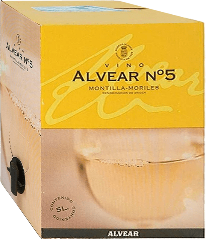 33,95 € Envoi gratuit | Vin Fortifié Alvear Nº 5   D.O. Montilla-Moriles Espagne Bag in Box 5 L