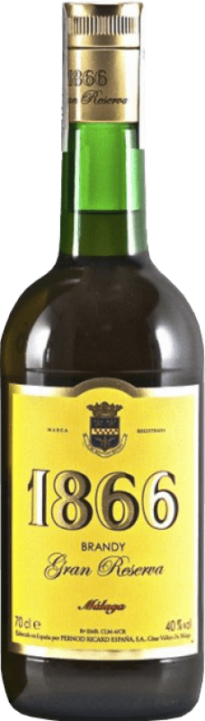 242,95 € Kostenloser Versand | Brandy 1866. Málaga Sammlerexemplar Große Reserve Spanien Flasche 70 cl