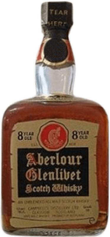 906,95 € Envoi gratuit | Single Malt Whisky Glenlivet at Aberlour Spécimen de Collection Ecosse Royaume-Uni 8 Ans Bouteille 70 cl