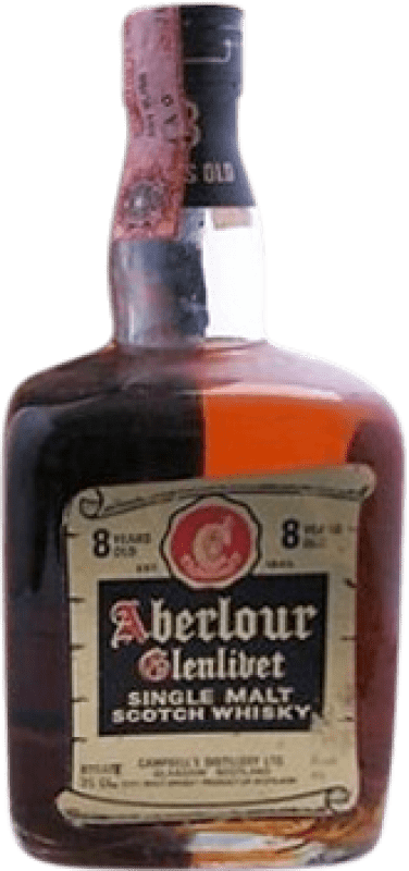 495,95 € Envoi gratuit | Single Malt Whisky Glenlivet at Aberlour Spécimen de Collection Ecosse Royaume-Uni 8 Ans Bouteille 70 cl