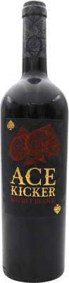 13,95 € Envío gratis | Vino tinto Ace Kicker D.O. La Mancha España Botella 75 cl