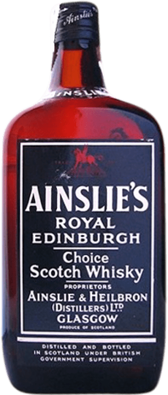 676,95 € Envoi gratuit | Blended Whisky Ainslie's. Royal Edinburgh Royaume-Uni Bouteille 70 cl