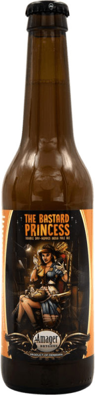 5,95 € Spedizione Gratuita | Birra Amager The Bastard Princess Danimarca Bottiglietta Terzo 33 cl