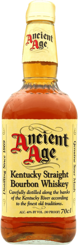 139,95 € 免费送货 | 波本威士忌 Ancient Age 美国 瓶子 70 cl