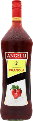 12,95 € Envío gratis | Licores Angelli Fresa Italia Botella 1 L