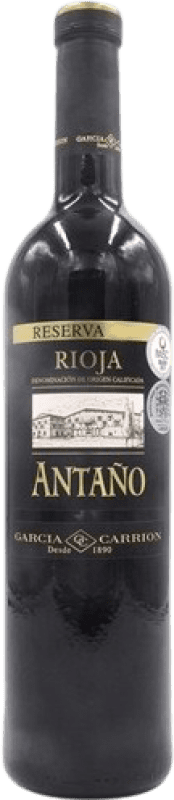 12,95 € Free Shipping | Red wine Antaño Reserve D.O.Ca. Rioja The Rioja Spain Bottle 75 cl