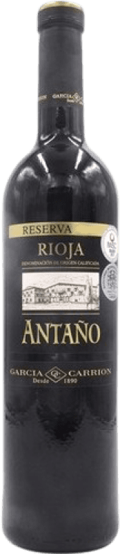9,95 € Spedizione Gratuita | Vino Rosso Antaño Riserva D.O.Ca. Rioja La Rioja Spagna 75 cl