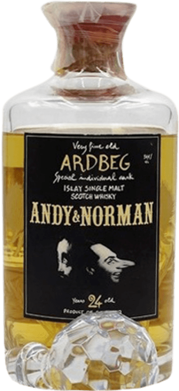 31 109,95 € Envio grátis | Whisky Single Malt Ardbeg Andy & Norman Espécime de Colecionador Escócia Reino Unido 24 Anos Garrafa 70 cl