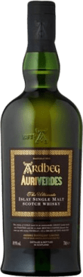 379,95 € Kostenloser Versand | Whiskey Single Malt Ardbeg Auriverdes Schottland Großbritannien Flasche 70 cl