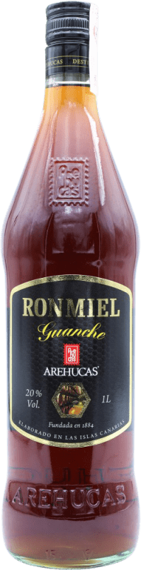 11,95 € 送料無料 | ラム Arehucas Guanche スペイン 1 L Miel — ハチミツ
