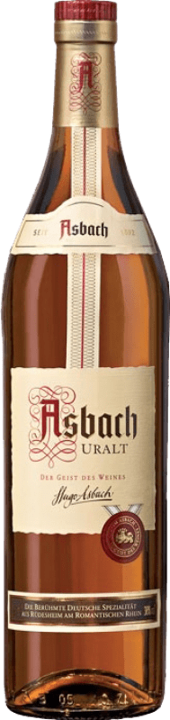 491,95 € Envío gratis | Brandy Asbach Uralt Alemania Botella Especial 3 L