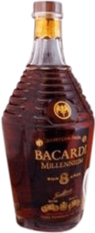 3 895,95 € 免费送货 | 朗姆酒 Bacardí Millenium 波多黎各 8 岁 70 cl 收藏品 不可食用