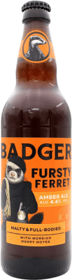 2,95 € 送料無料 | ビール Badger Fursty Ferret Ale, Amber — こはくいろ イギリス ミディアムボトル 50 cl