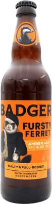 4,95 € 免费送货 | 啤酒 Badger Fursty Ferret Amber Ale 英国 瓶子 Medium 50 cl