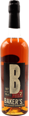 121,95 € Envio grátis | Whisky Bourbon Baker's Estados Unidos 7 Anos Garrafa 70 cl