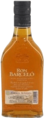 10,95 € Envío gratis | Ron Barceló Gran Añejo República Dominicana Botellín Tercio 35 cl