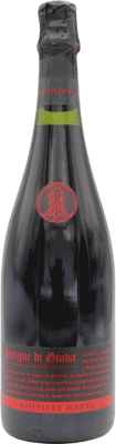 8,95 € Free Shipping | Red Sparkling Wine Bautista Marti. Sangue di Giuda D.O.C. Oltrepò Pavese Italy Bottle 75 cl