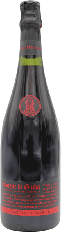 8,95 € 免费送货 | 红汽酒 Bautista Marti. Sangue di Giuda D.O.C. Oltrepò Pavese 意大利 瓶子 75 cl