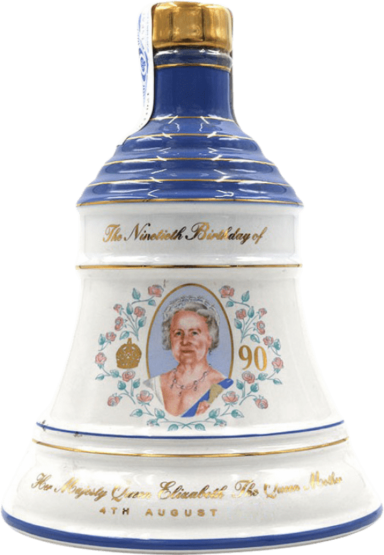 208,95 € 免费送货 | 威士忌混合 Bell's Queen Elizabeth II 90th Birthday 苏格兰 英国 瓶子 70 cl