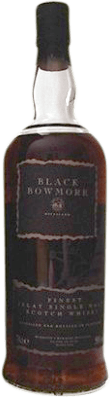 42 569,95 € 免费送货 | 威士忌单一麦芽威士忌 Morrison's Bowmore Black Second Edition 收藏家标本 英国 瓶子 70 cl