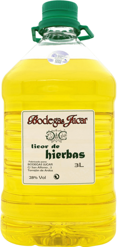 29,95 € Envío gratis | Licor de hierbas España Garrafa 3 L