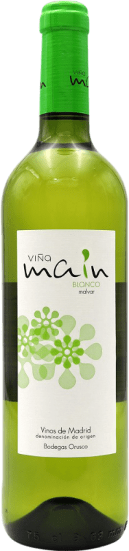 3,95 € Envio grátis | Vinho branco Orusco Main Blanco D.O. Vinos de Madrid Espanha Garrafa 75 cl