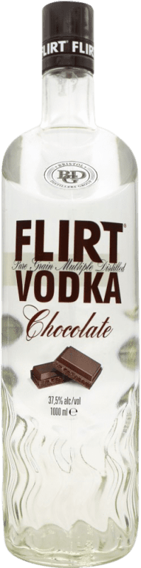 10,95 € 免费送货 | 伏特加 Bristol Flirt 保加利亚 1 L Chocolat — 巧克力