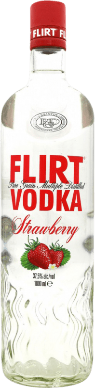 16,95 € 免费送货 | 伏特加 Bristol Flirt 保加利亚 1 L Strawberry — 草莓